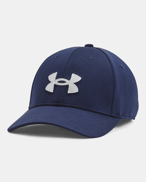 หมวกแก๊ปแบบปรับได้ UA Blitzing สำหรับผู้ชาย in Blue image number 0